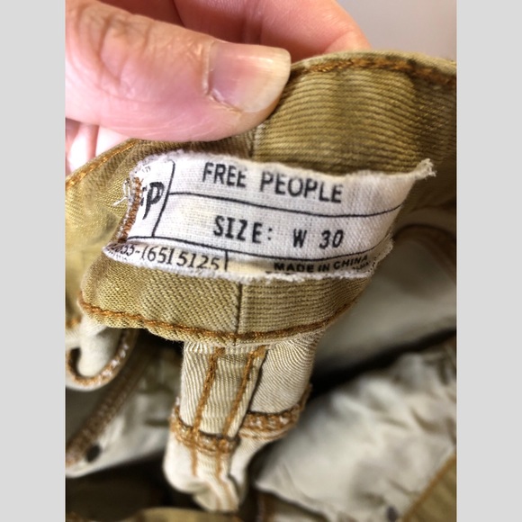 Free People Tan Jeans - Picture 3 of 3